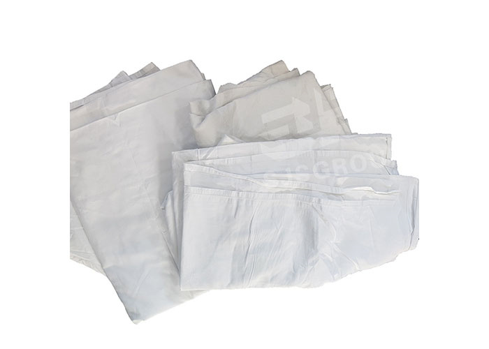 White Bed Sheet Rags-White Sheeting Rags (Regular Size)